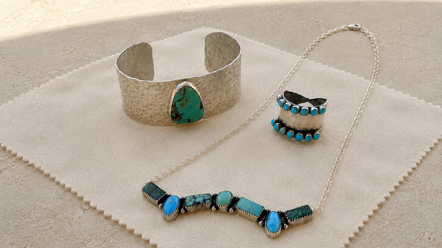 How to Care for Sterling Silver & Turquoise Jewelry | Wooten & Co.
