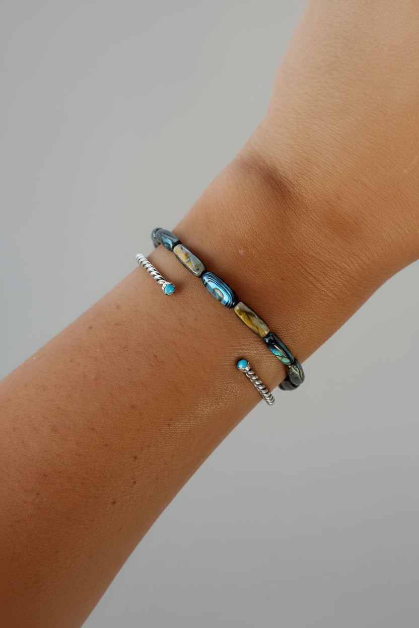 Lawtey Abalone Strung Bracelet - Wooten's