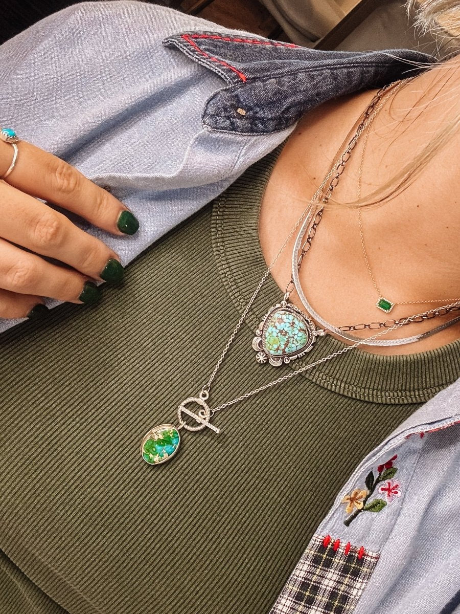 22" Toggle Clasp Necklace (Imperfect/Discounted) - Wooten's