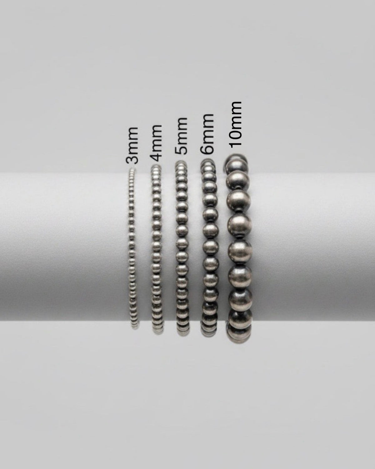 3mm Sterling Silver Pearl Bracelet - Wooten's