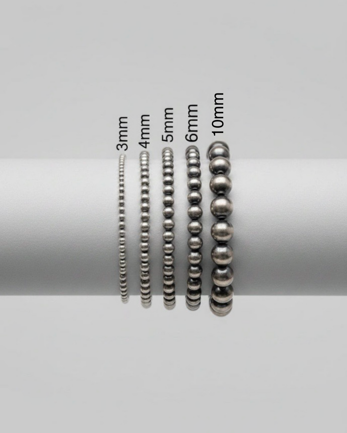 5mm Sterling Silver Pearl Bracelet - Wooten's