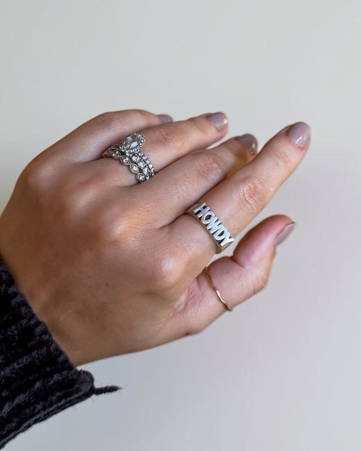 Howdy Ring - Made To Order - Wooten's