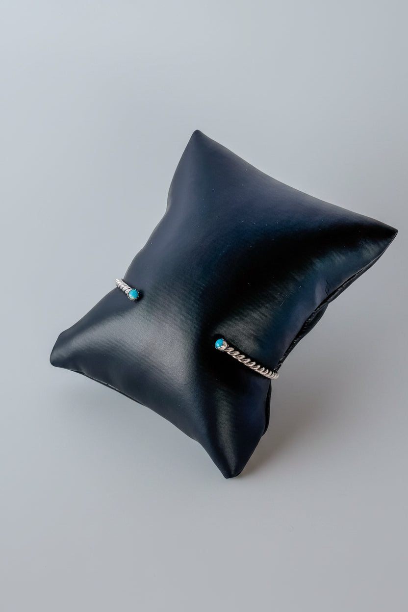 Nazareth Turquoise Rope Cuff - Wooten's