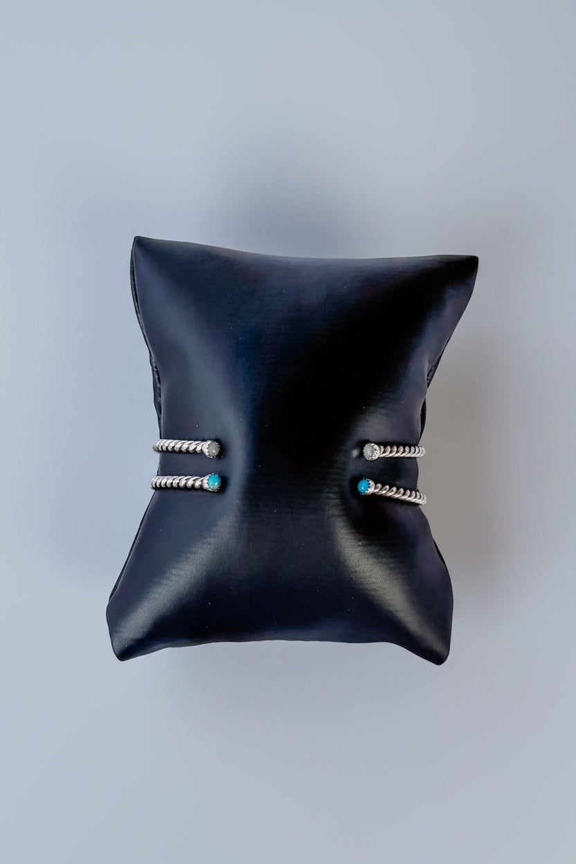 Nazareth Mother of Pearl Rope Cuff - Wooten's