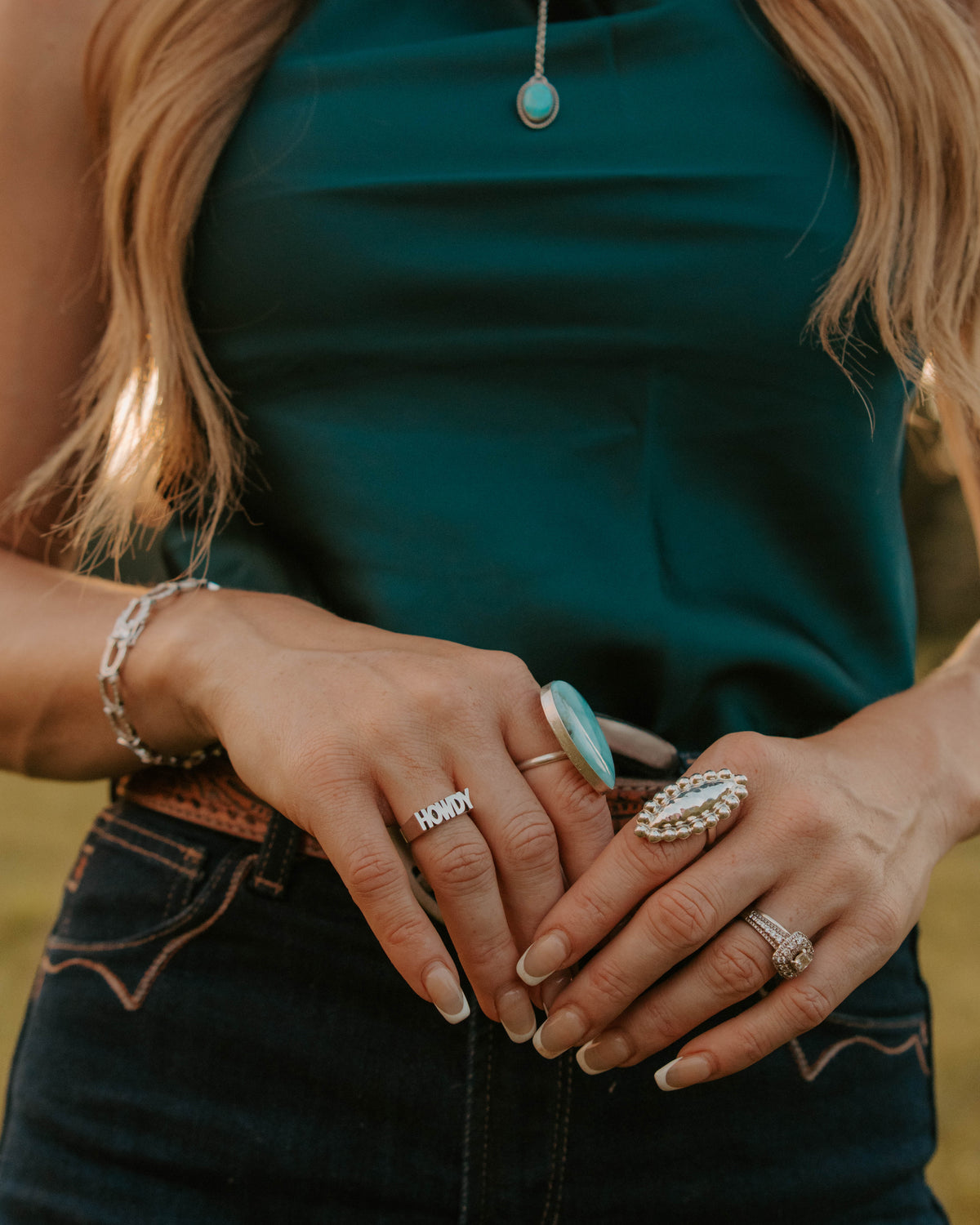 Howdy Ring - Made To Order - Wooten's
