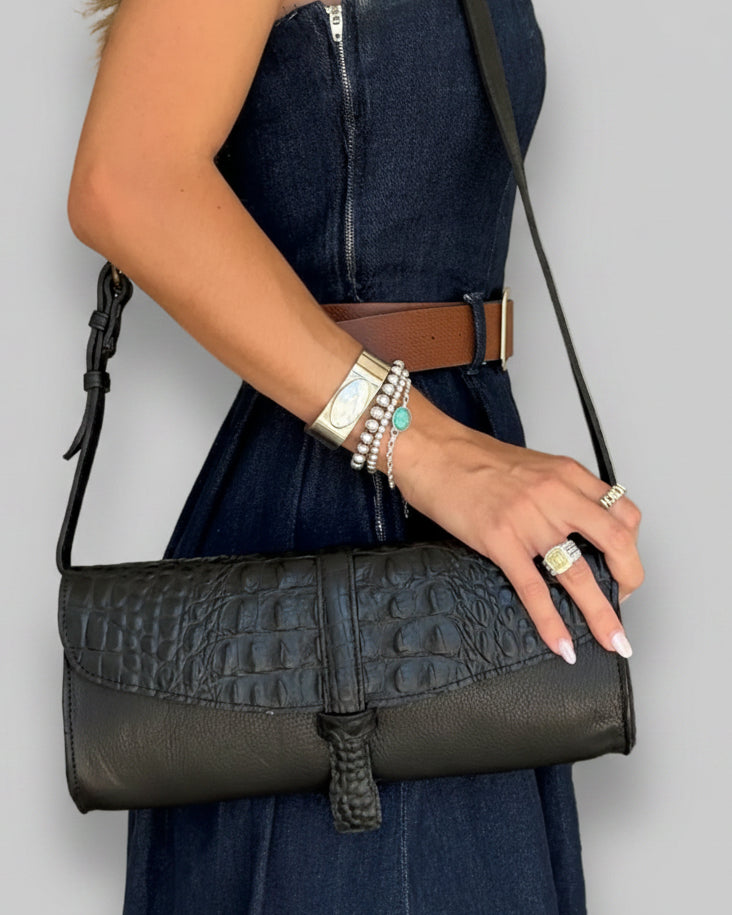 Doral Wide Mother of Pearl Cuff Bracelet - Wooten's