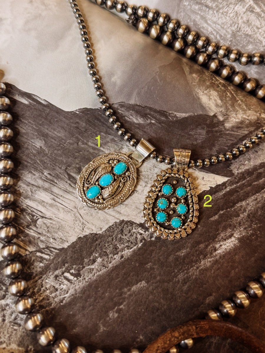 Alsa Turquoise Necklace Pendant - Wooten's