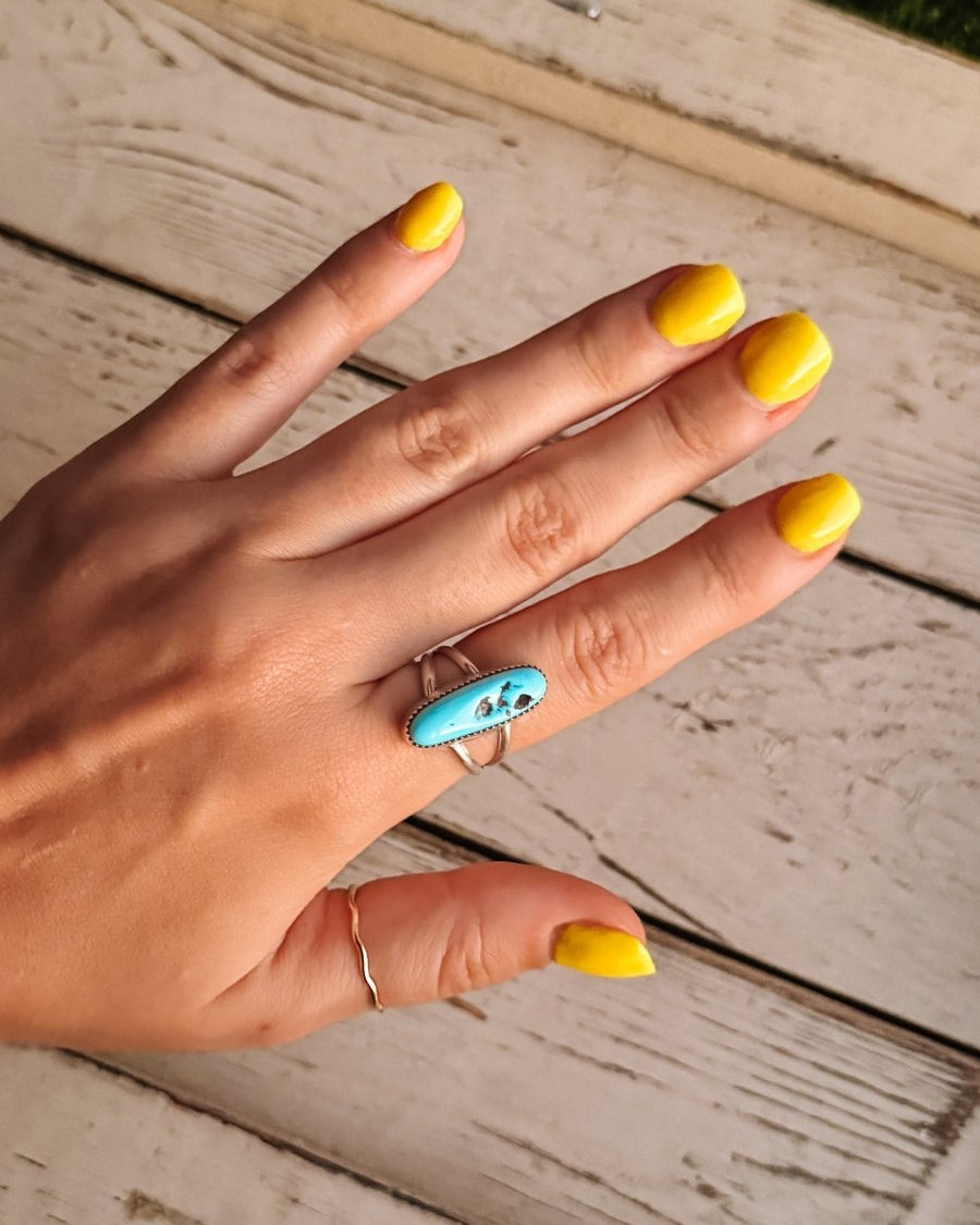 Amherst Turquoise Ring - Horseshoe J & Co.
