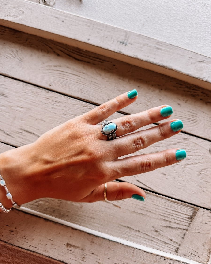 Big Iron Golden Hills Ring - Horseshoe J & Co.