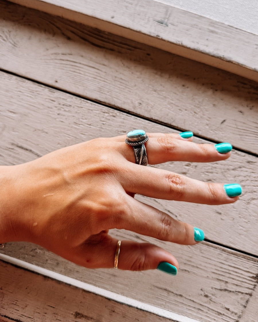 Big Iron Golden Hills Ring - Horseshoe J & Co.