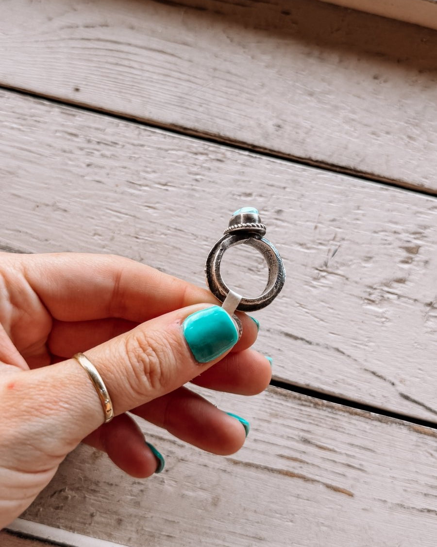 Big Iron Golden Hills Ring - Horseshoe J & Co.