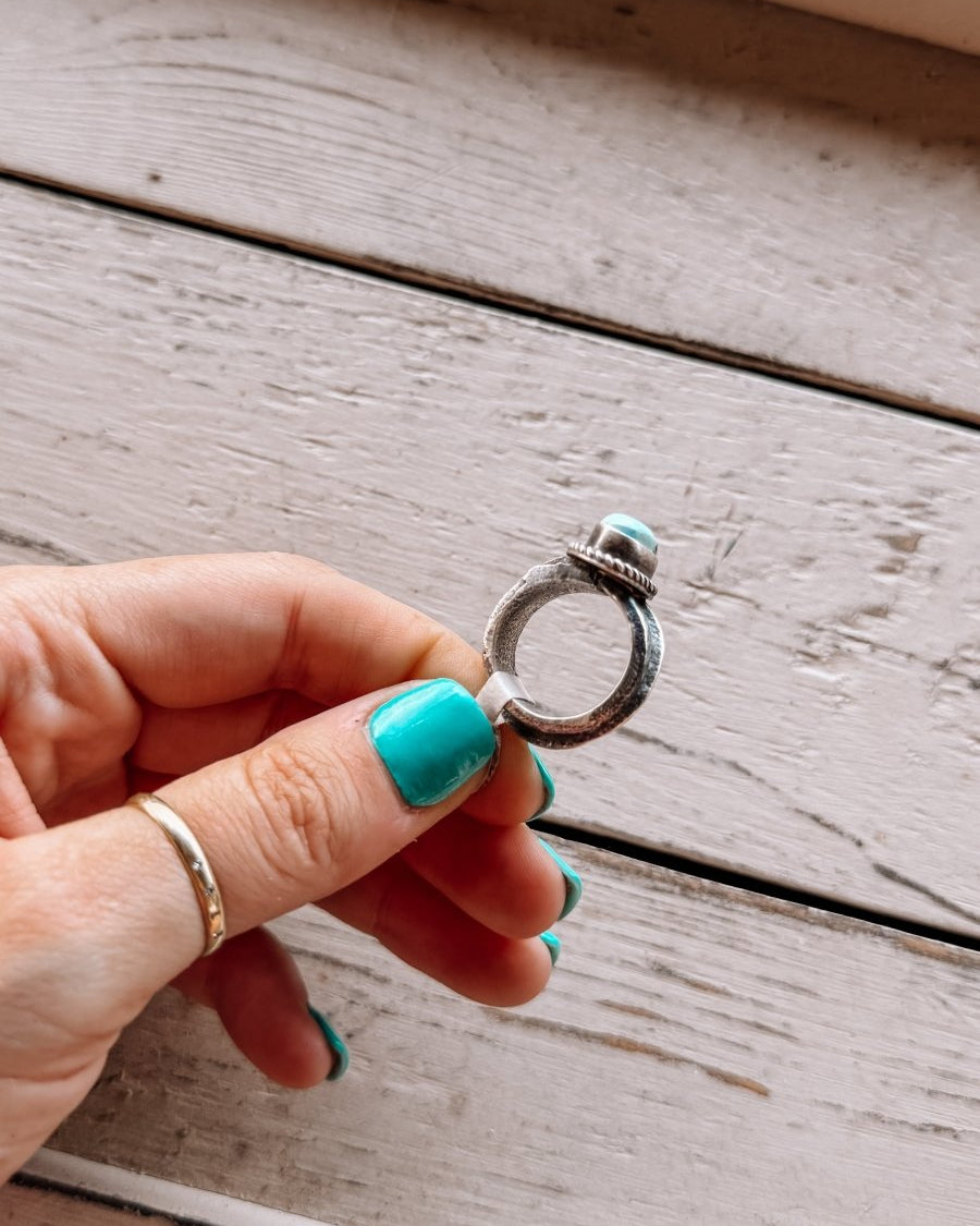 Big Iron Golden Hills Ring - Horseshoe J & Co.