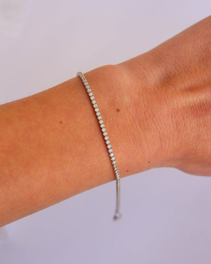 Birney 1.75mm Tennis Bracelet - Horseshoe J & Co.