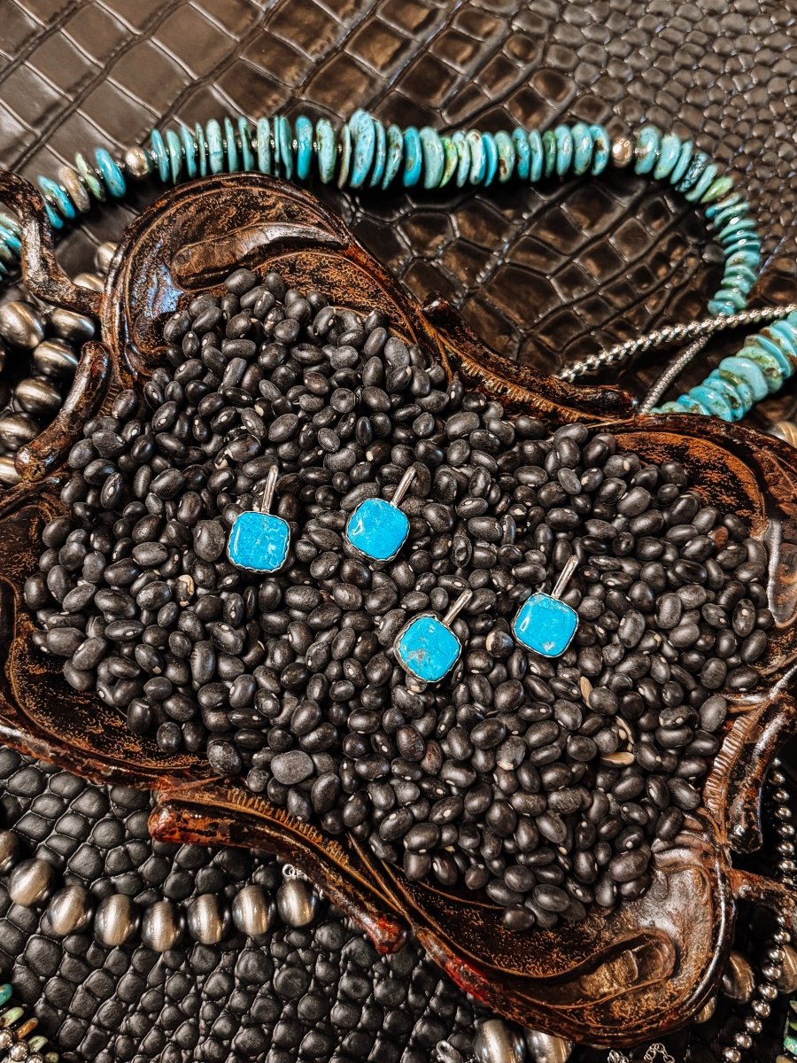 Blue Clear Sky Turquoise Pendant - Wooten's