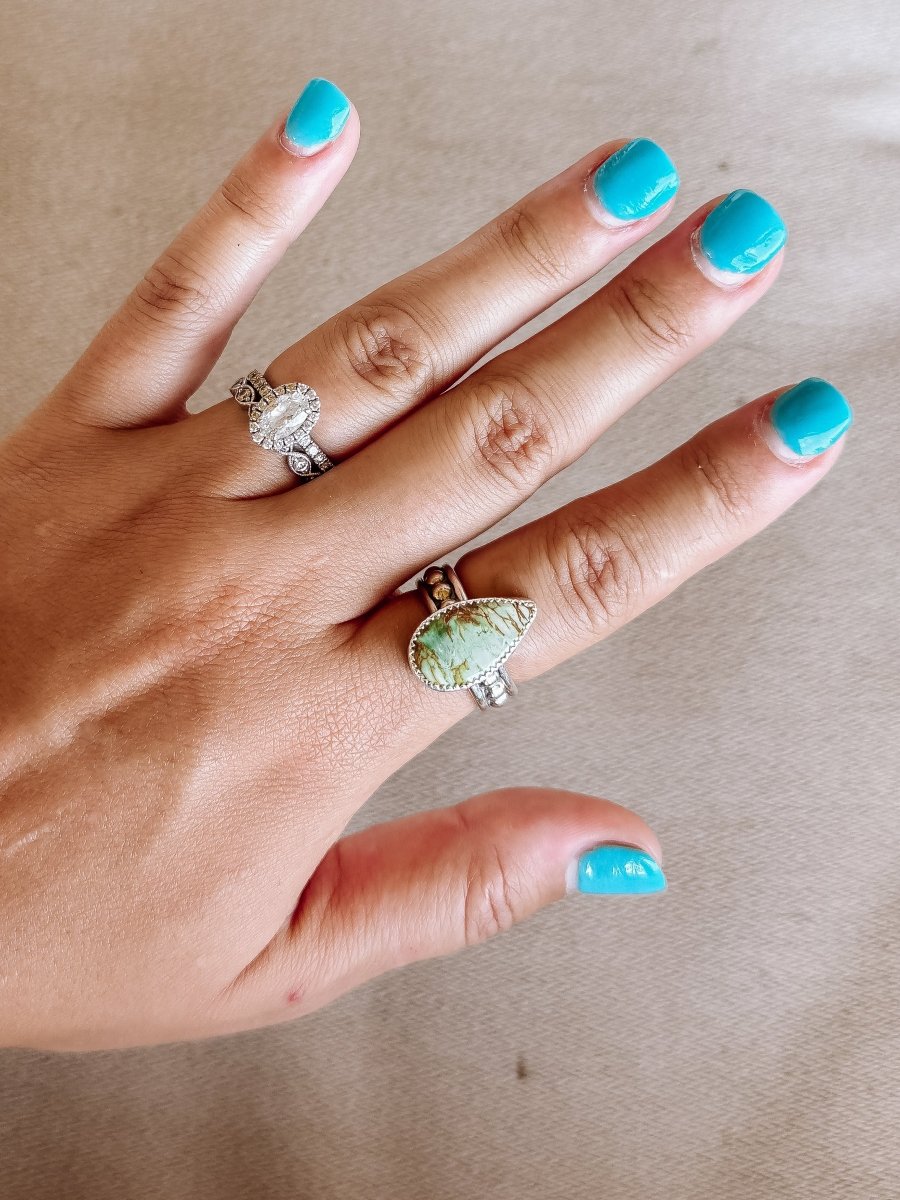 Braden Stone Ring - ring - Horseshoe J & Co.
