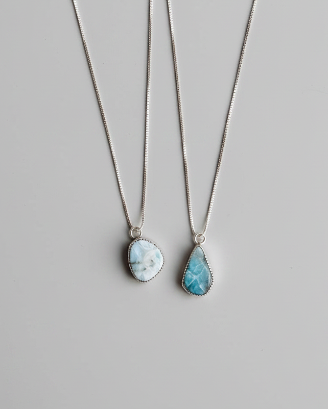 Bryan Larimar Necklace - Wooten's