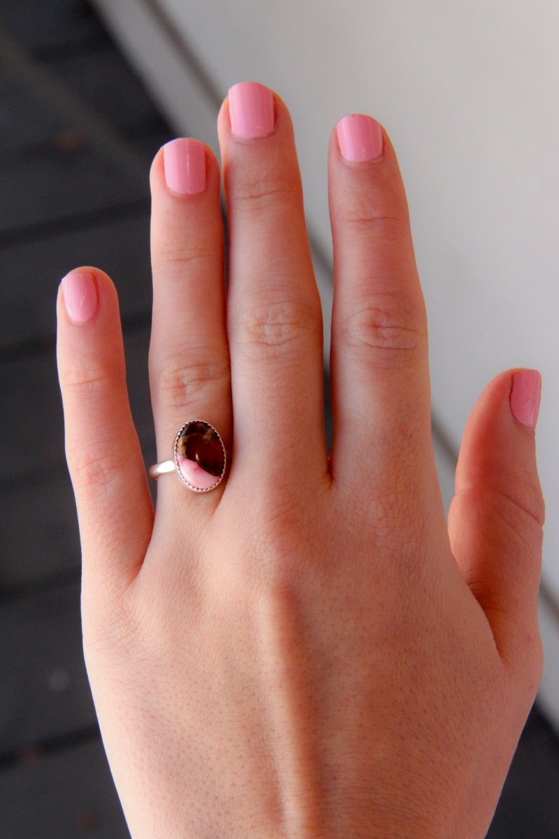 Chambers Rose Dahlia Ring - Horseshoe J & Co.