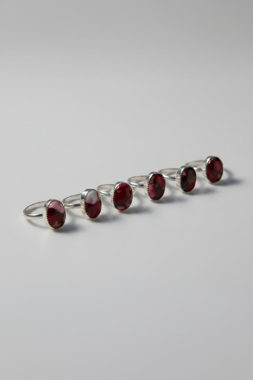 Chambers Rose Dahlia Ring - Wooten's