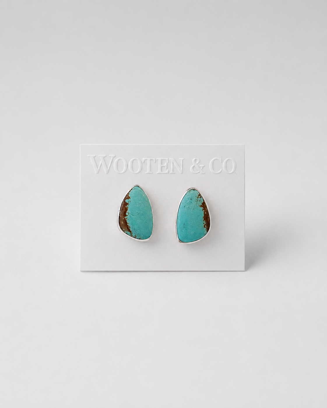 Daisetta #8 Turquoise Stud Earrings - Wooten's