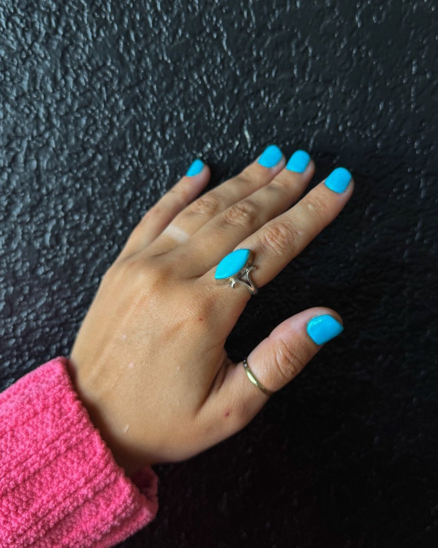 Dander Turquoise Ring - ring - Horseshoe J & Co.