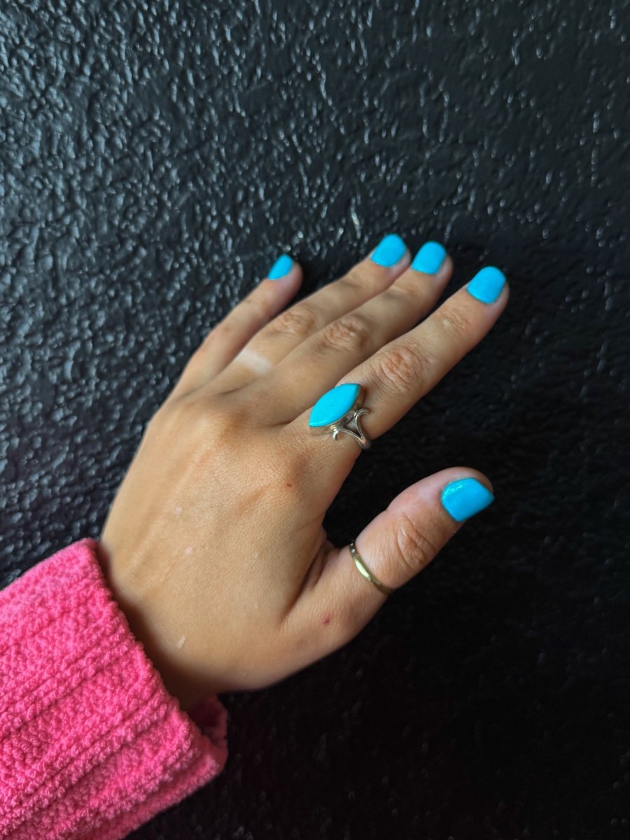 Dander Turquoise Ring - ring - Horseshoe J & Co.