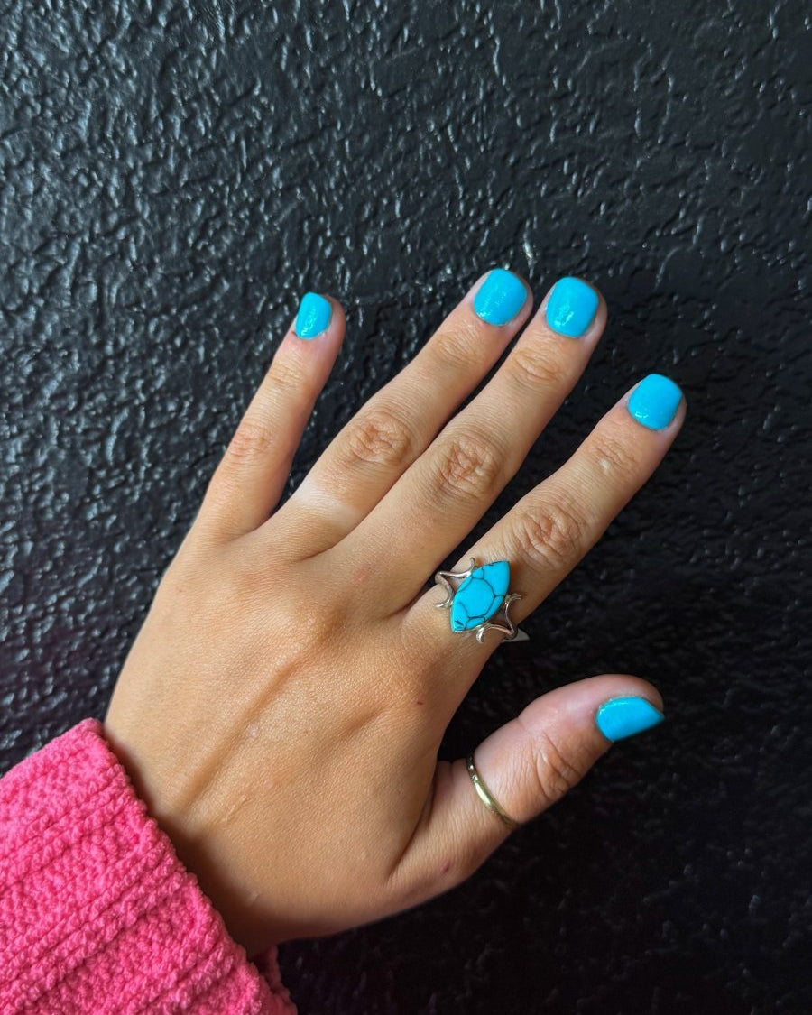 Dander Turquoise Ring - ring - Horseshoe J & Co.