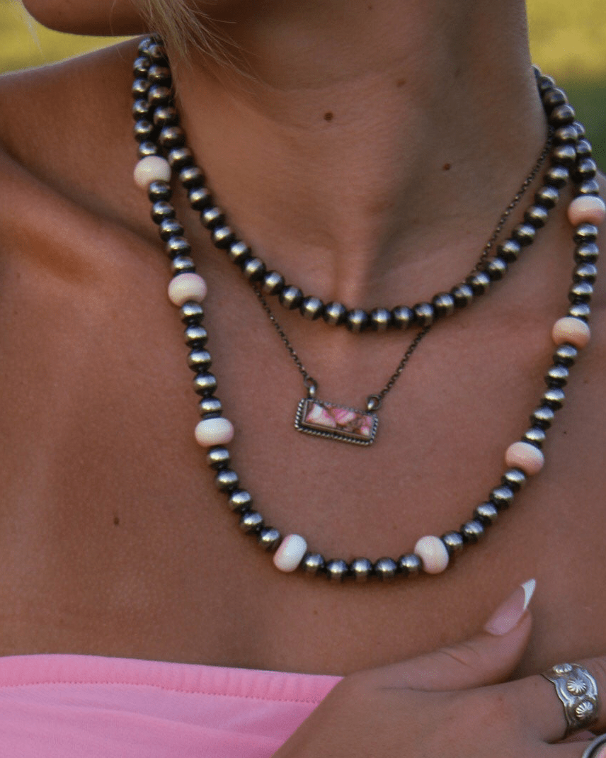 Deadshot Dahlia Rose Necklace - Horseshoe J & Co.