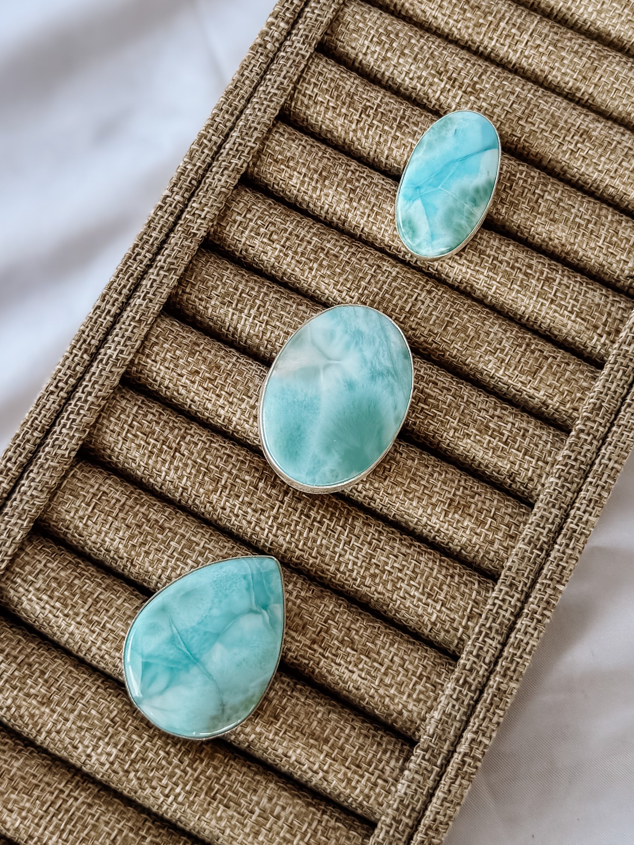 Destin Larimar Adjustable Ring - Wooten's