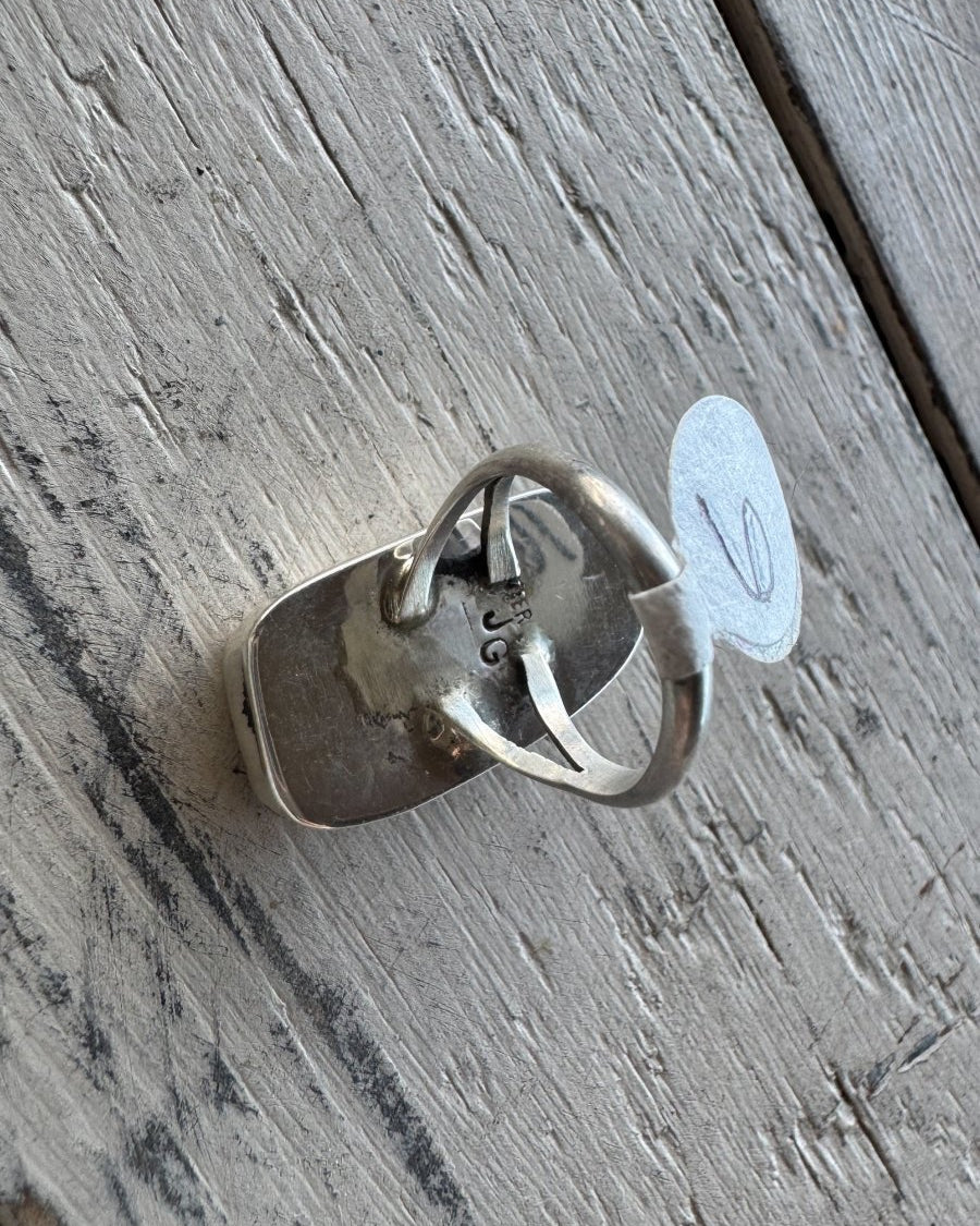 Didn't It Rain Turquoise Ring - Horseshoe J & Co.