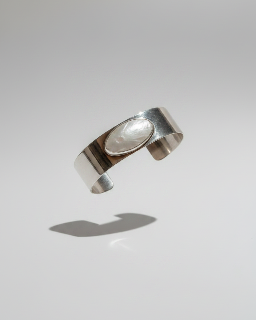 Doral Wide Mother of Pearl Cuff Bracelet - Wooten's