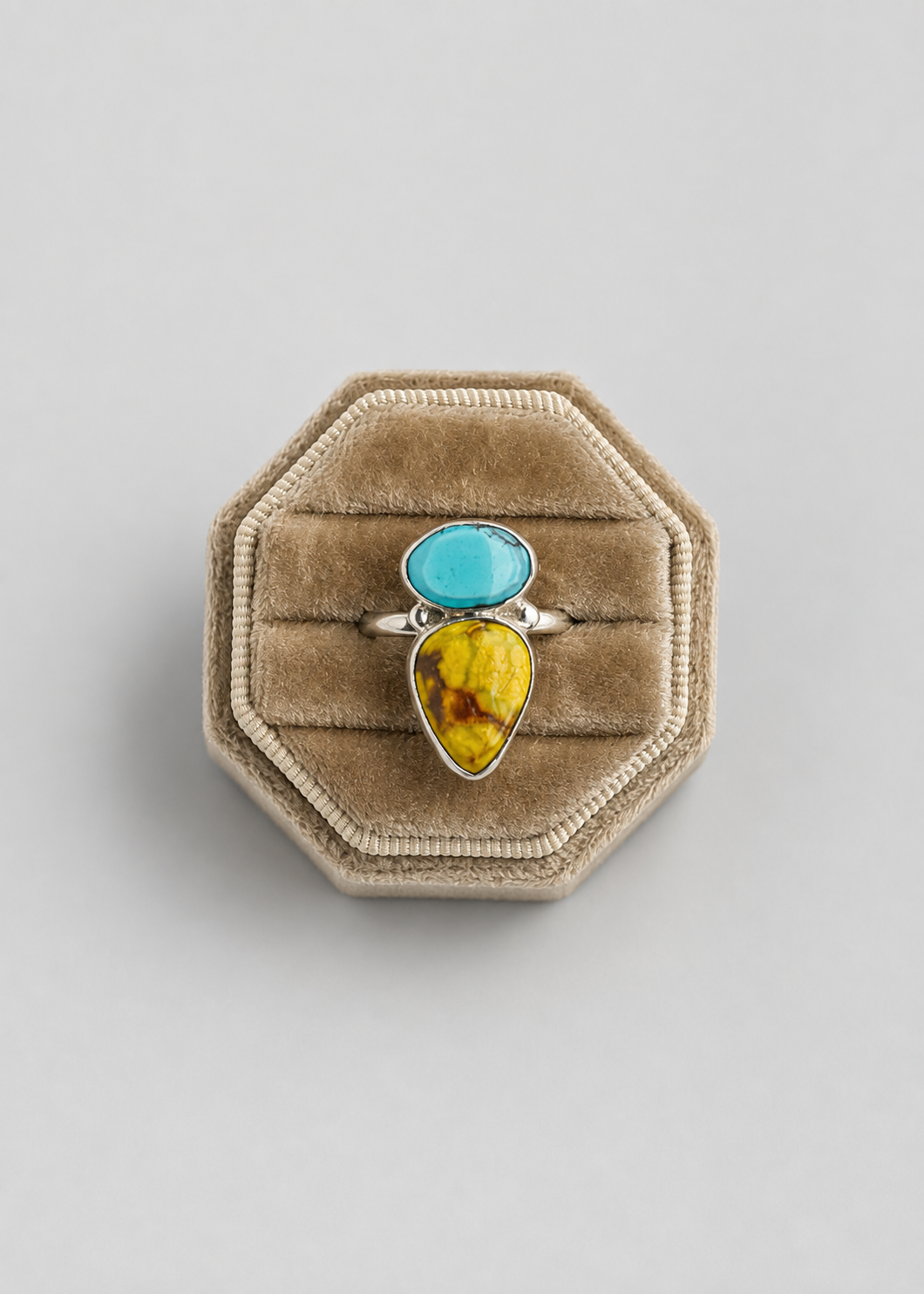 Emory Golden Hills and Palomino Adjustable Ring - Wooten's