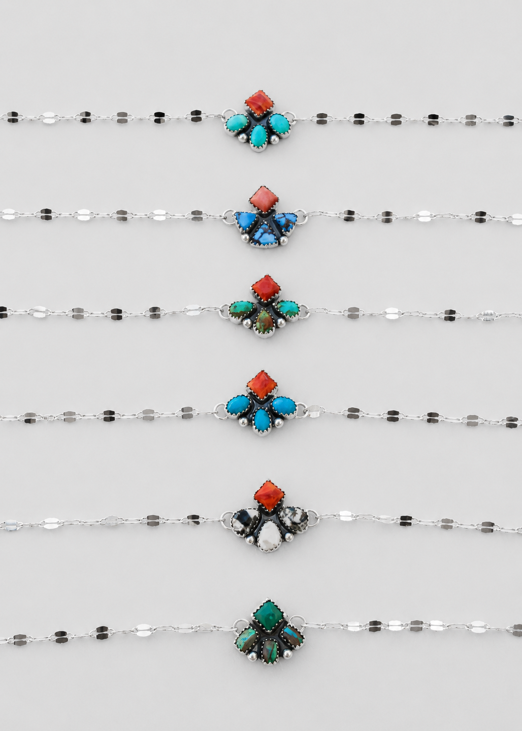 Flint Stone Cluster Bracelet - Wooten's
