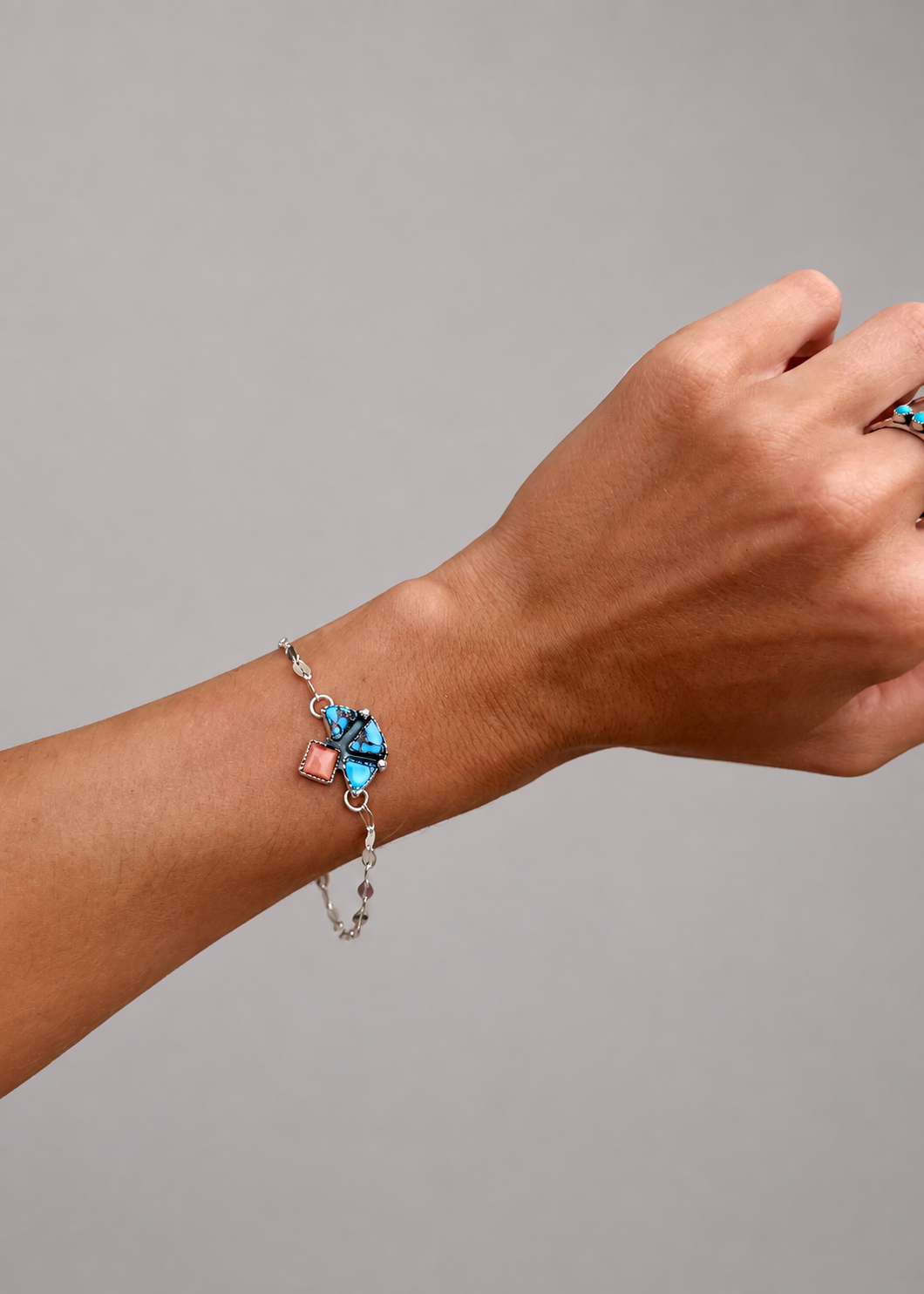 Flint Stone Cluster Bracelet - Wooten's