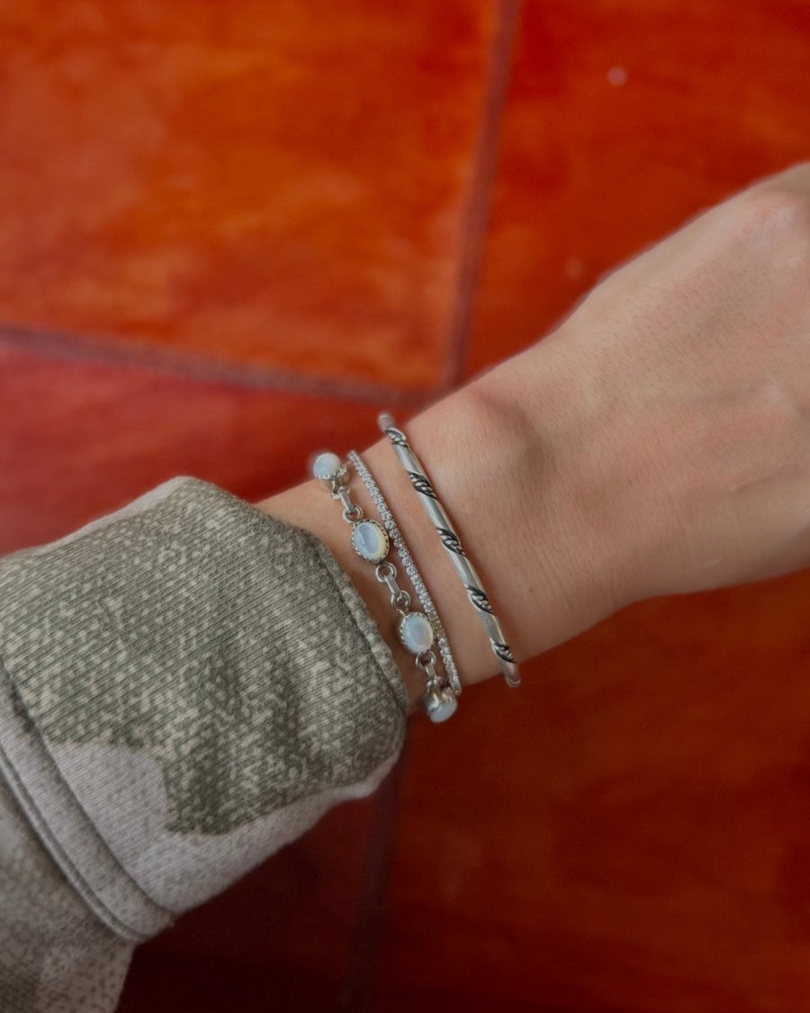 Fowler Silver Twist Cuff - Horseshoe J & Co.