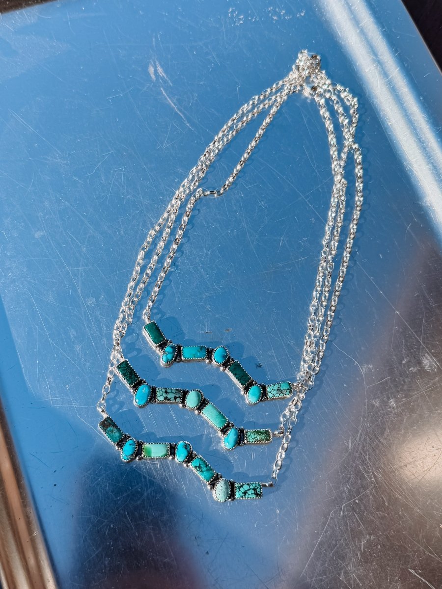 Gallaway Turquoise Necklace - Horseshoe J & Co.