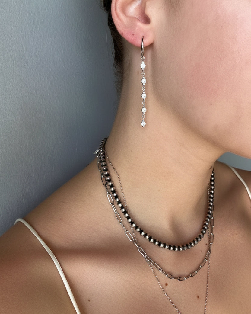 Geyser CZ Drop Earrings - Wooten's