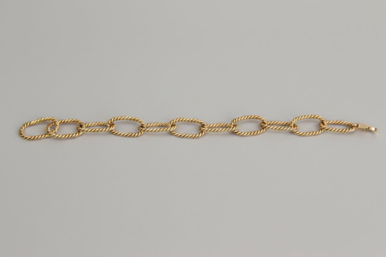 Gold Rope Chain Bracelet - bracelet - Wooten's