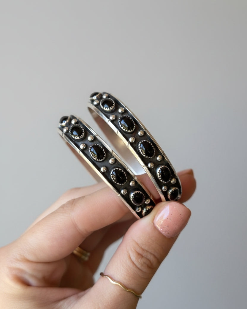 Hallsville Black Onyx Cuff Bracelet - Wooten's