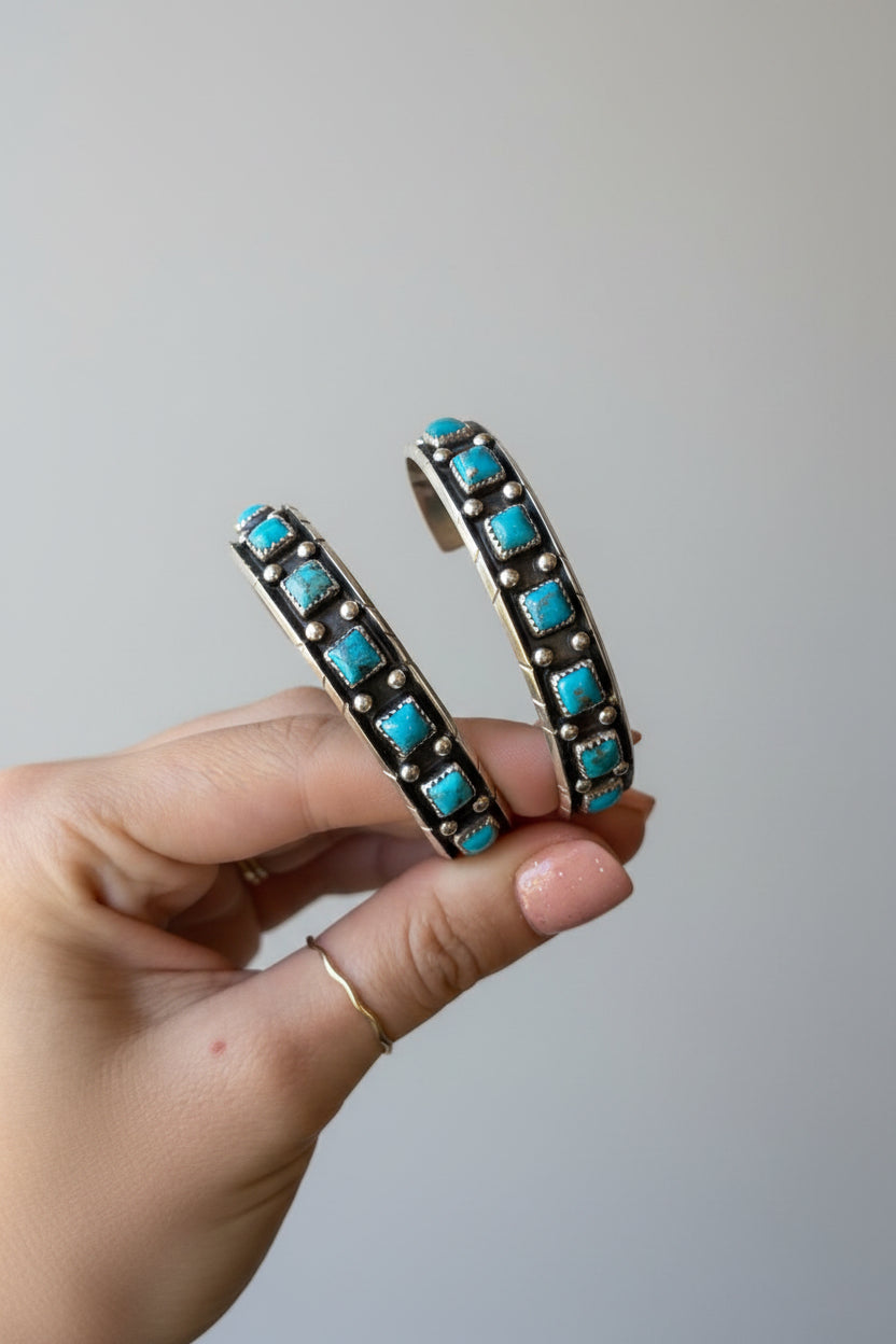 Hallsville Turquoise Cuff Bracelet - Wooten's