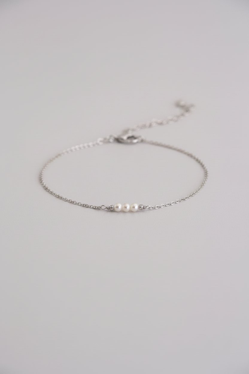 Helena 3 Pearl Bracelet - Wooten's