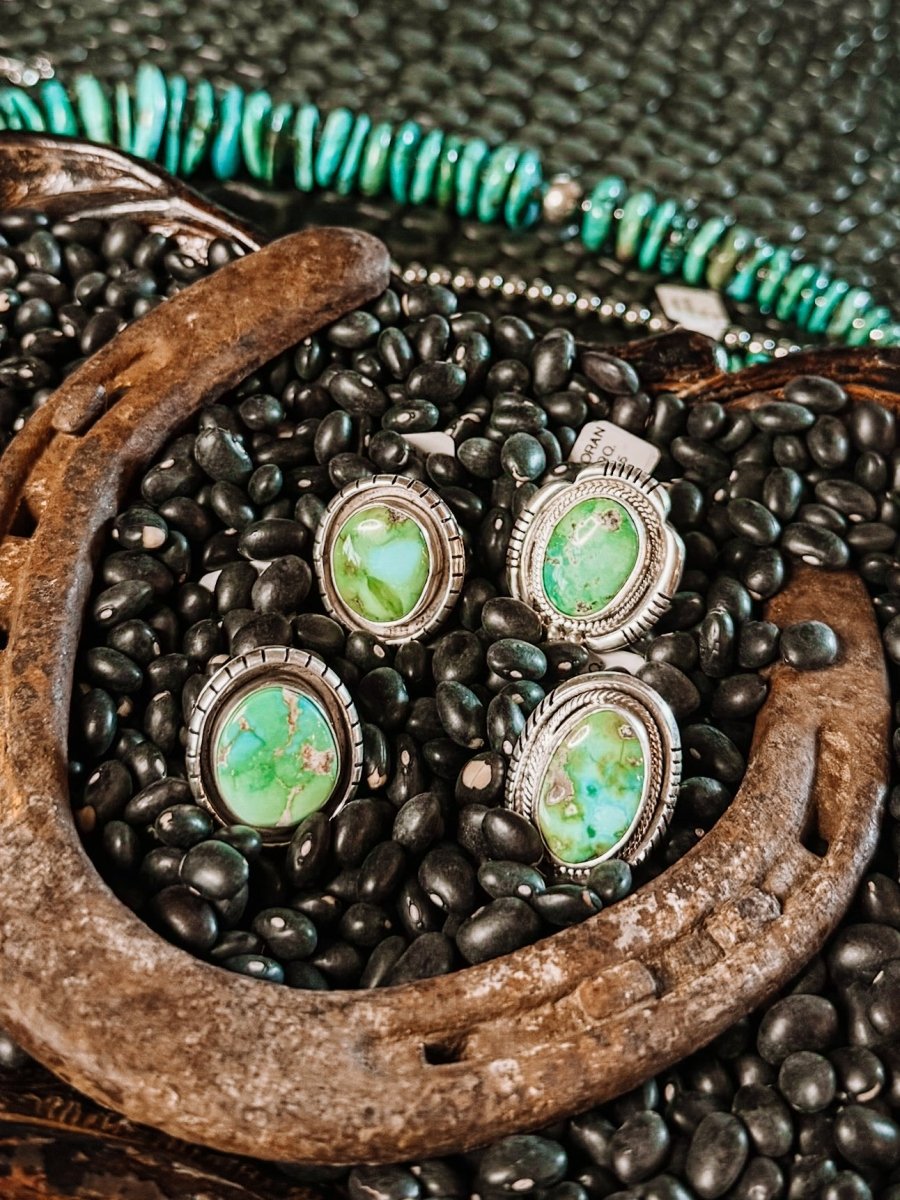 Hey Good Lookin' Turquoise Ring - Horseshoe J & Co.