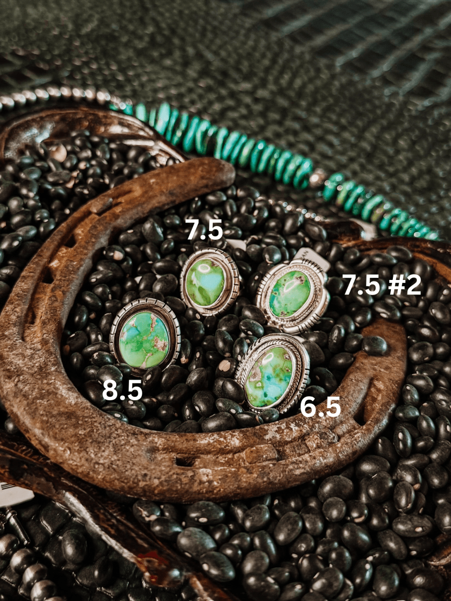 Hey Good Lookin' Turquoise Ring - Horseshoe J & Co.