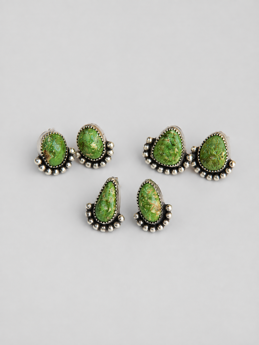 Hiland Emerald Valley Turquoise Stud Earrings - Wooten's