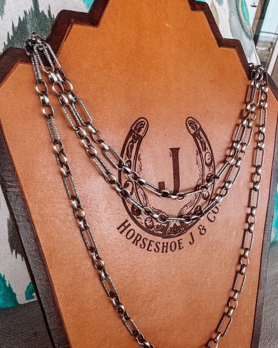 Ironclad Chain Necklace - Horseshoe J & Co.