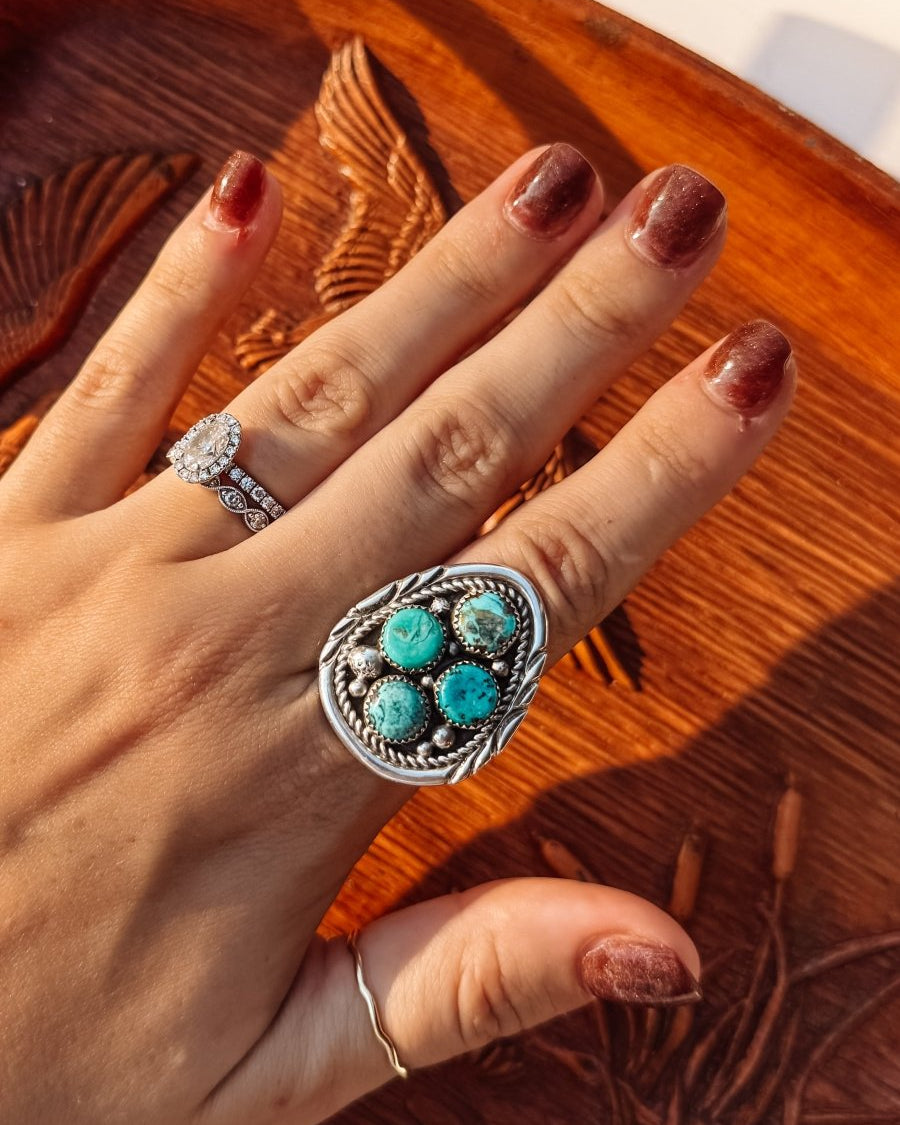 Jarrell Turquoise Ring - Horseshoe J & Co.