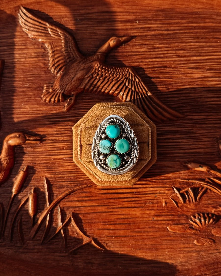 Jarrell Turquoise Ring - Horseshoe J & Co.