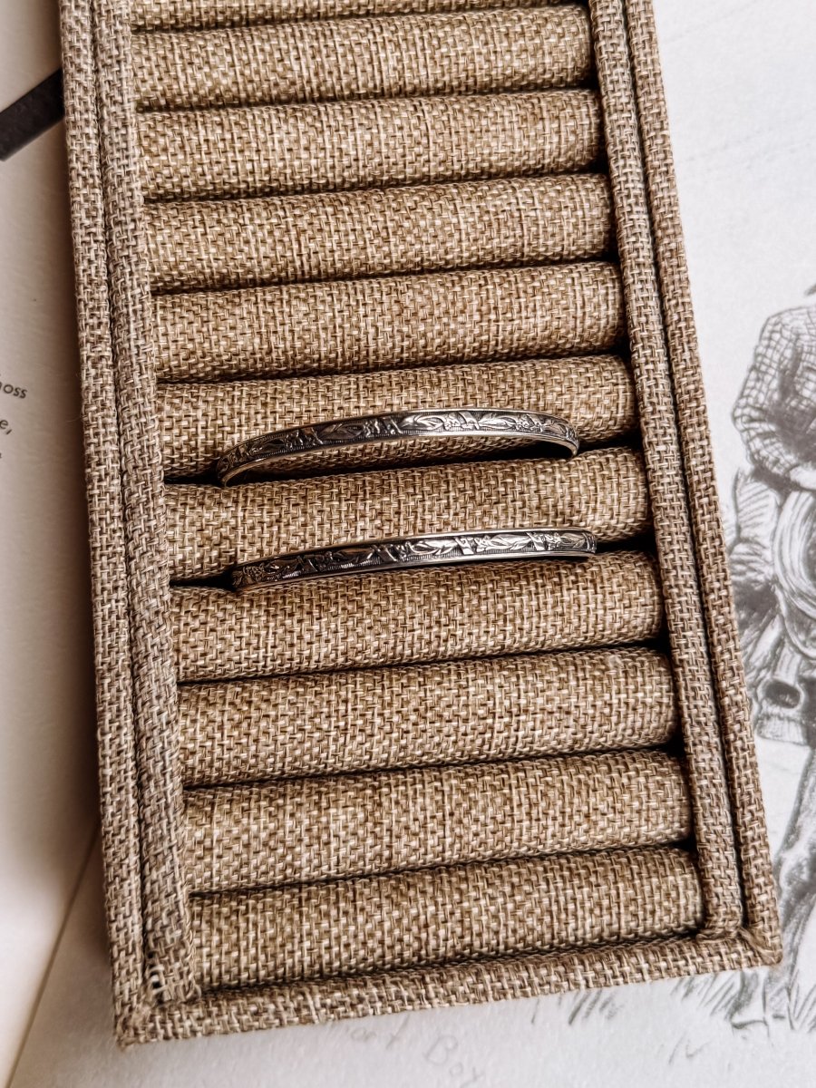 Jordan Sterling Silver Cuff - Horseshoe J & Co.