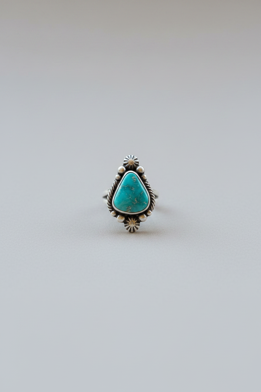 King of the Mountain Turquoise Ring - Wooten's