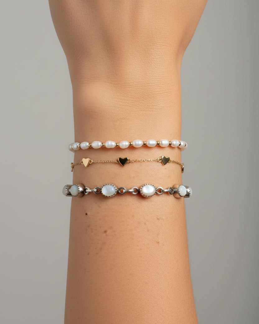 Kirby Freshwater Pearl Beaded Bracelet - Wooten's