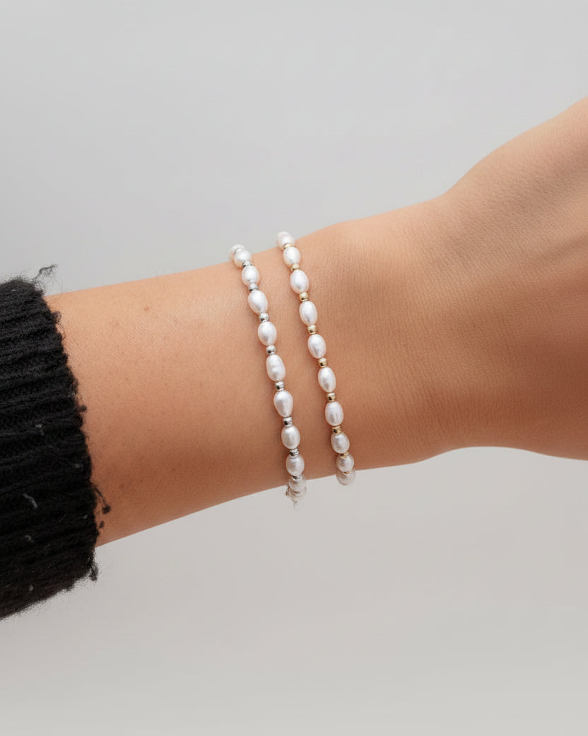 Kirby Freshwater Pearl Beaded Bracelet - Wooten's